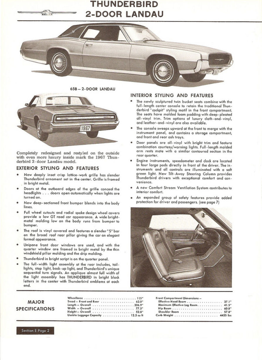 1967 Thunderbird Salesman's Data-02