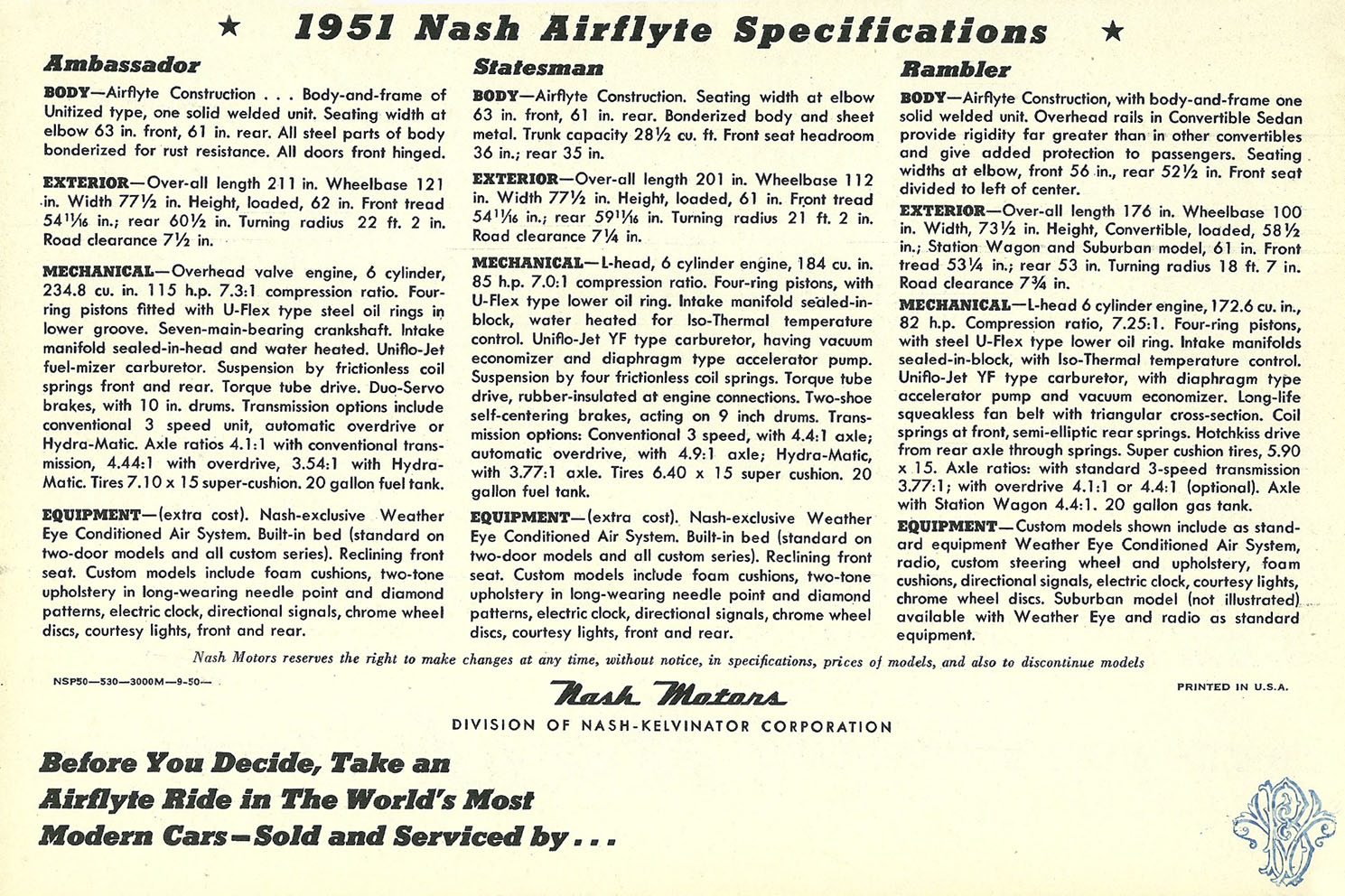 1951 Nash Full Line-09