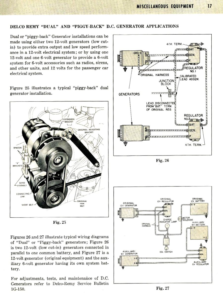 12V Electrical Equipment for 1958 Cars-17