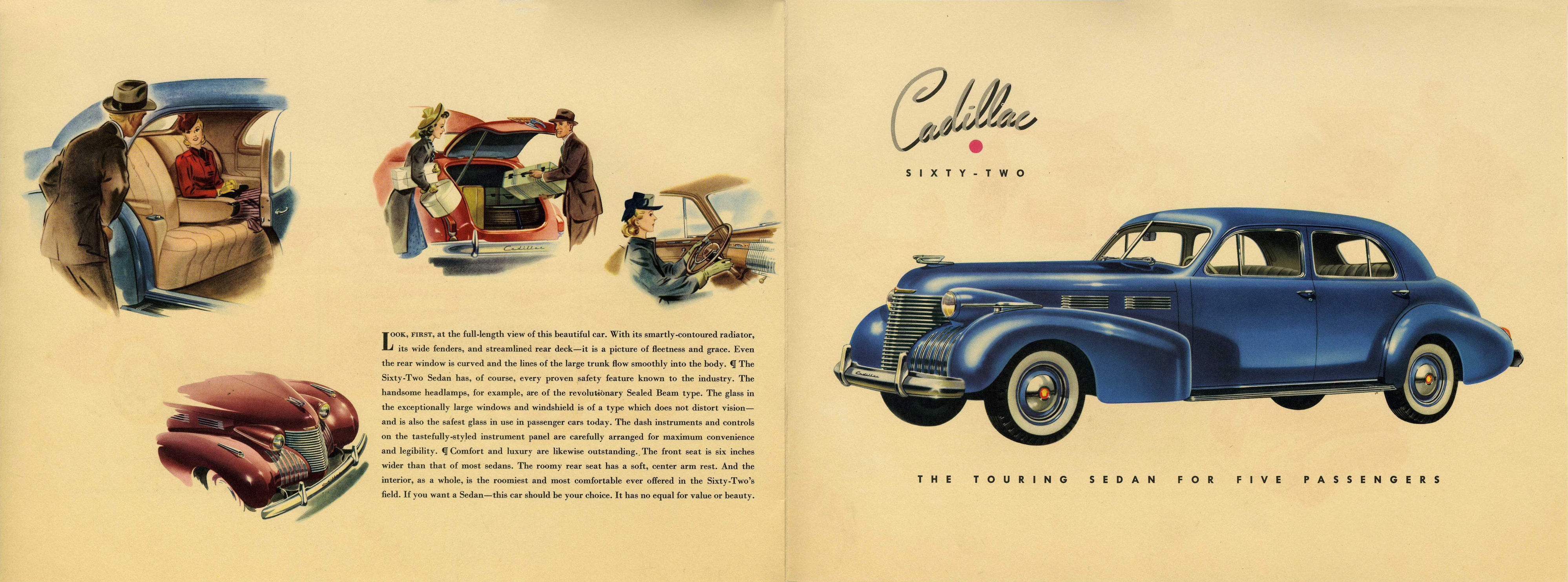 H- 1940 Cadillac Sedan Foldout -Inner