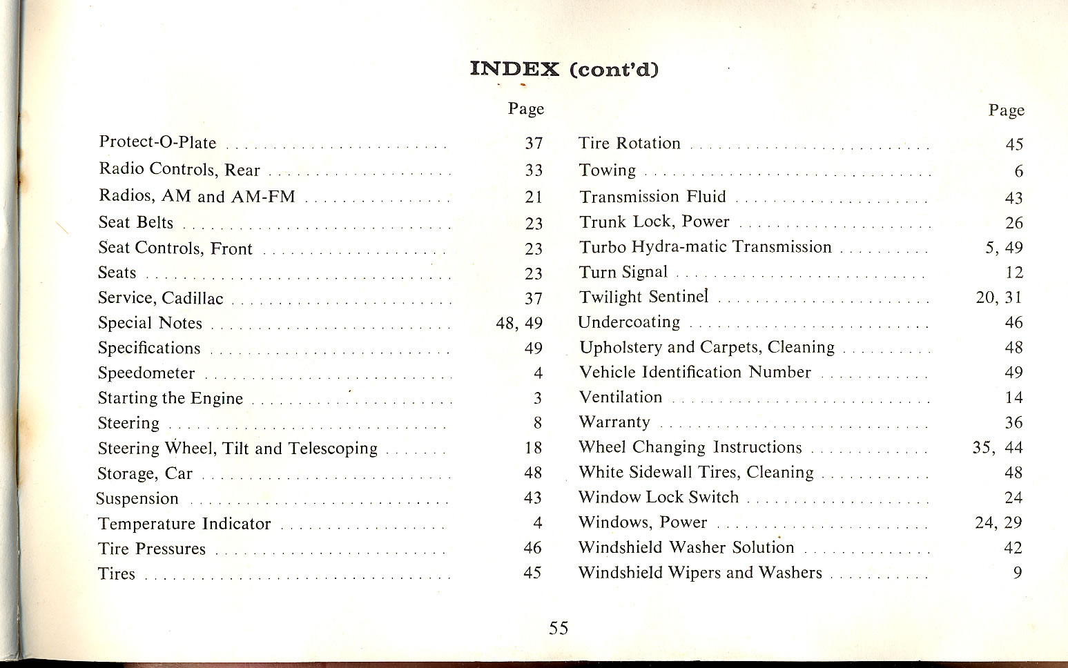 1965 Cadillac Manual-55