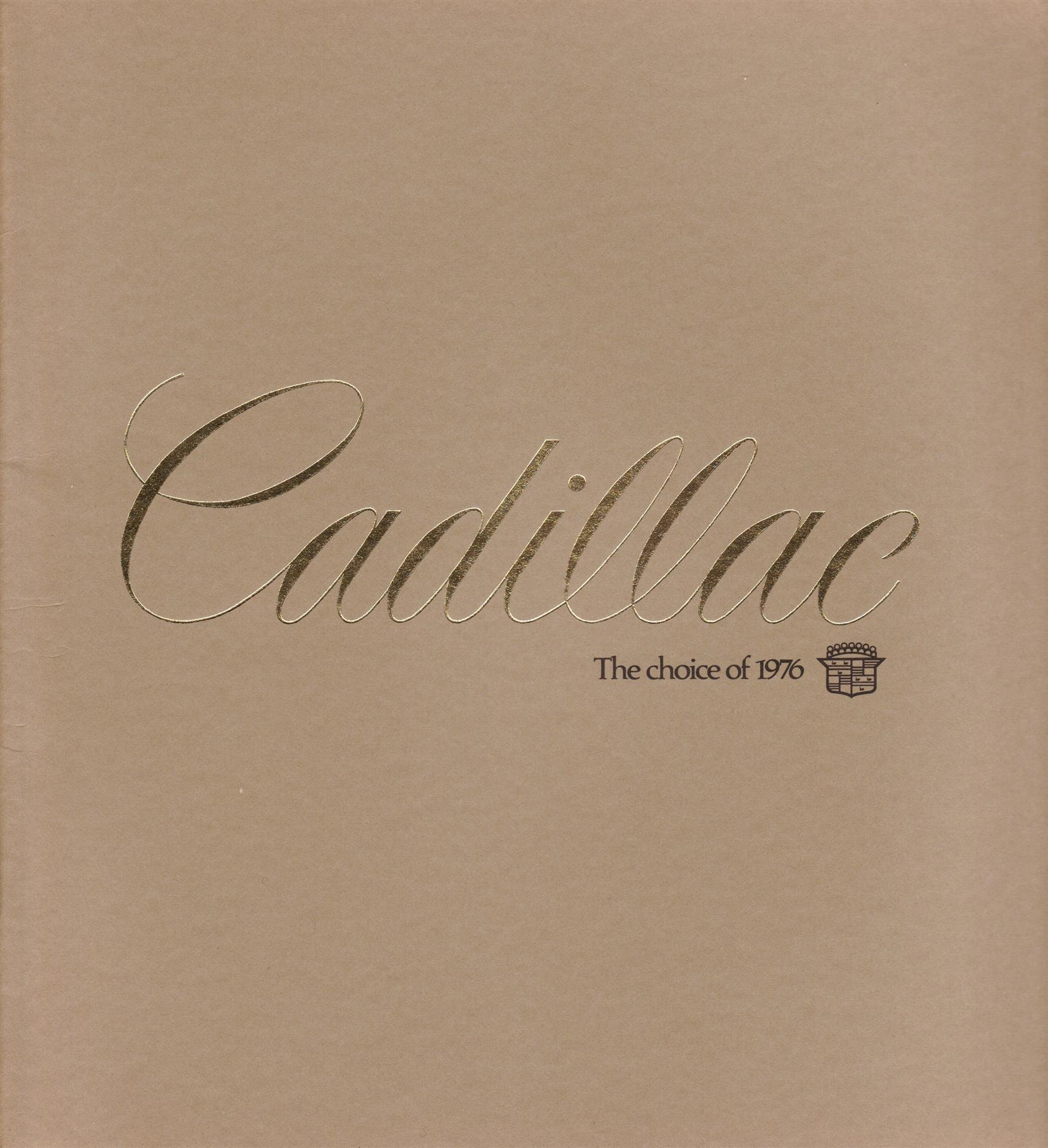 1976 Cadillac cover