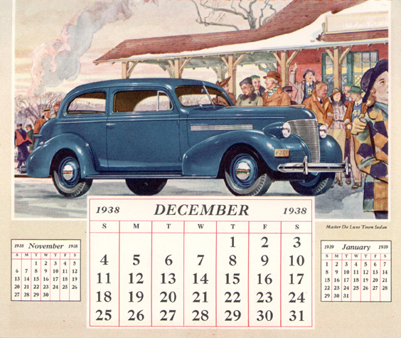 1939 Chevrolet Calendar-3812b