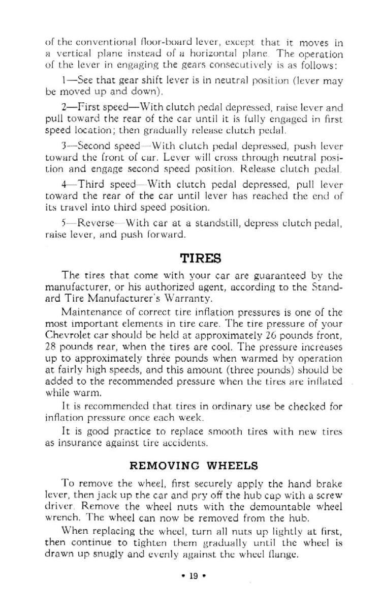 1940 Chevrolet Manual-19
