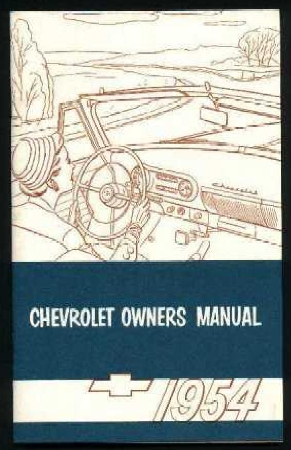 1954 Chevrolet Manual-00a