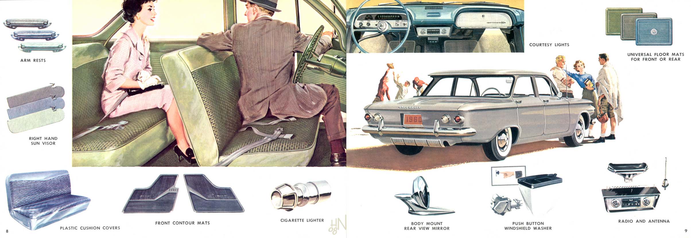 1960 Chevrolet Corvair Custom Features-08-09