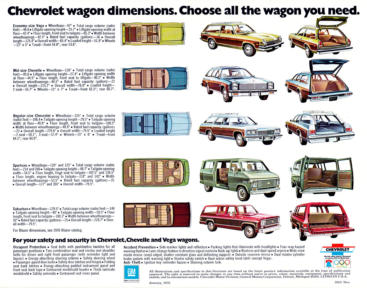 1976 Chevrolet Wagons-20
