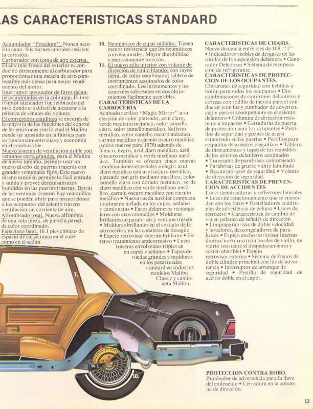 1978 Chevrolet Malibu  Chile -13