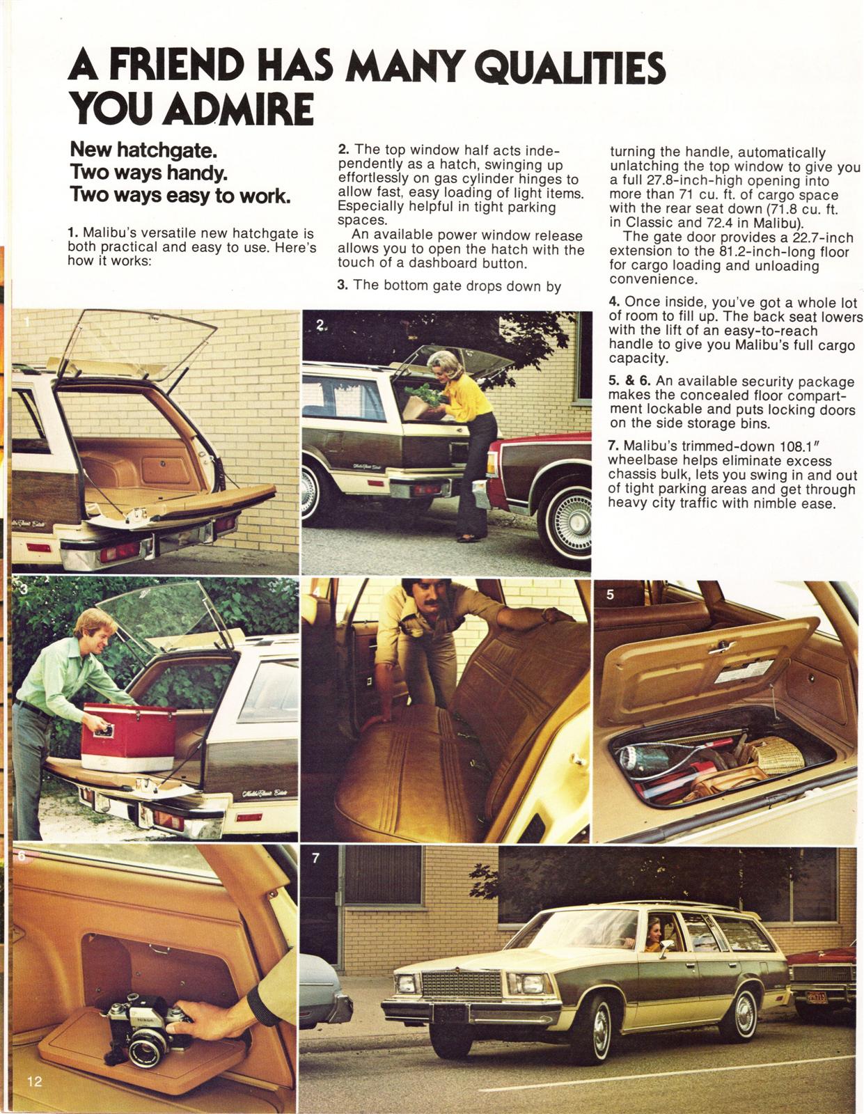 1978 Chevrolet Wagons Pg12
