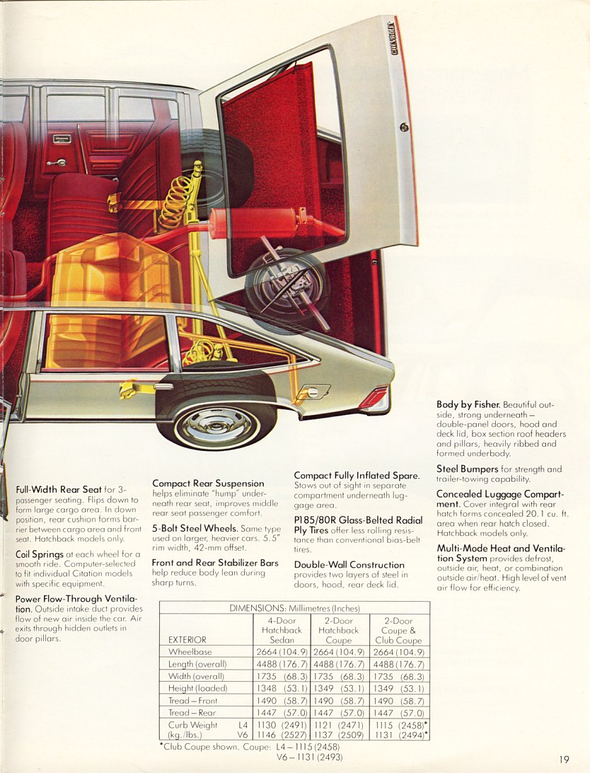 1980 Chevrolet Citation Brochure-19