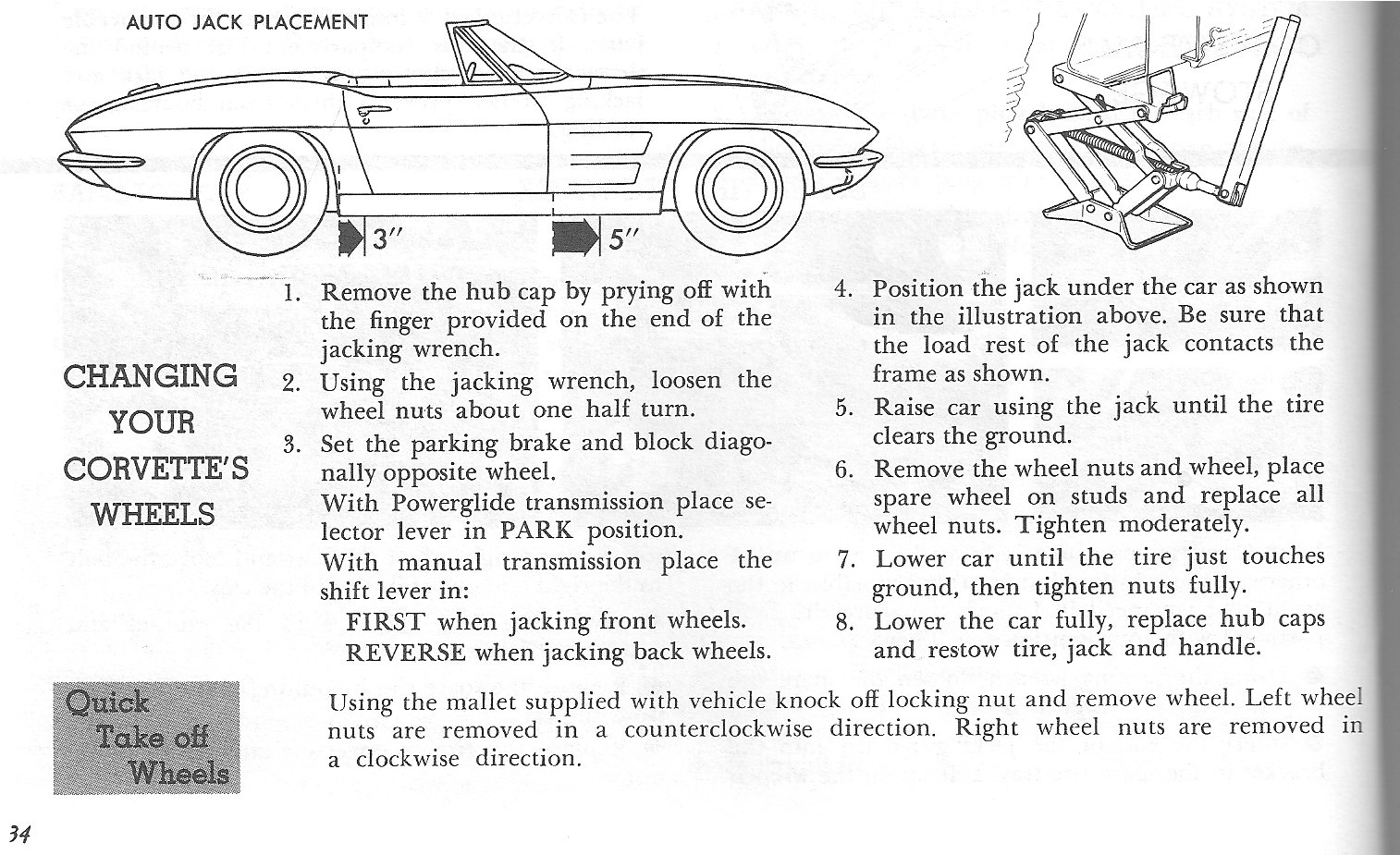 1964 Corvette Owners Manual-35