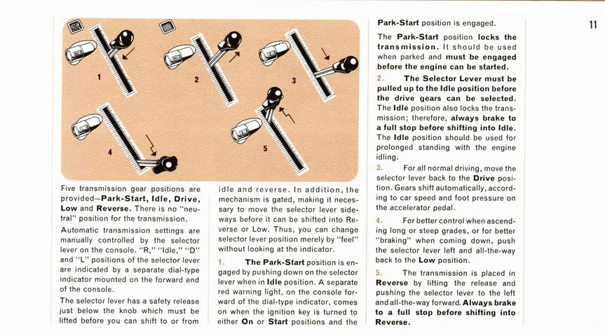 1963 Turbine Car Drivers Guide-11