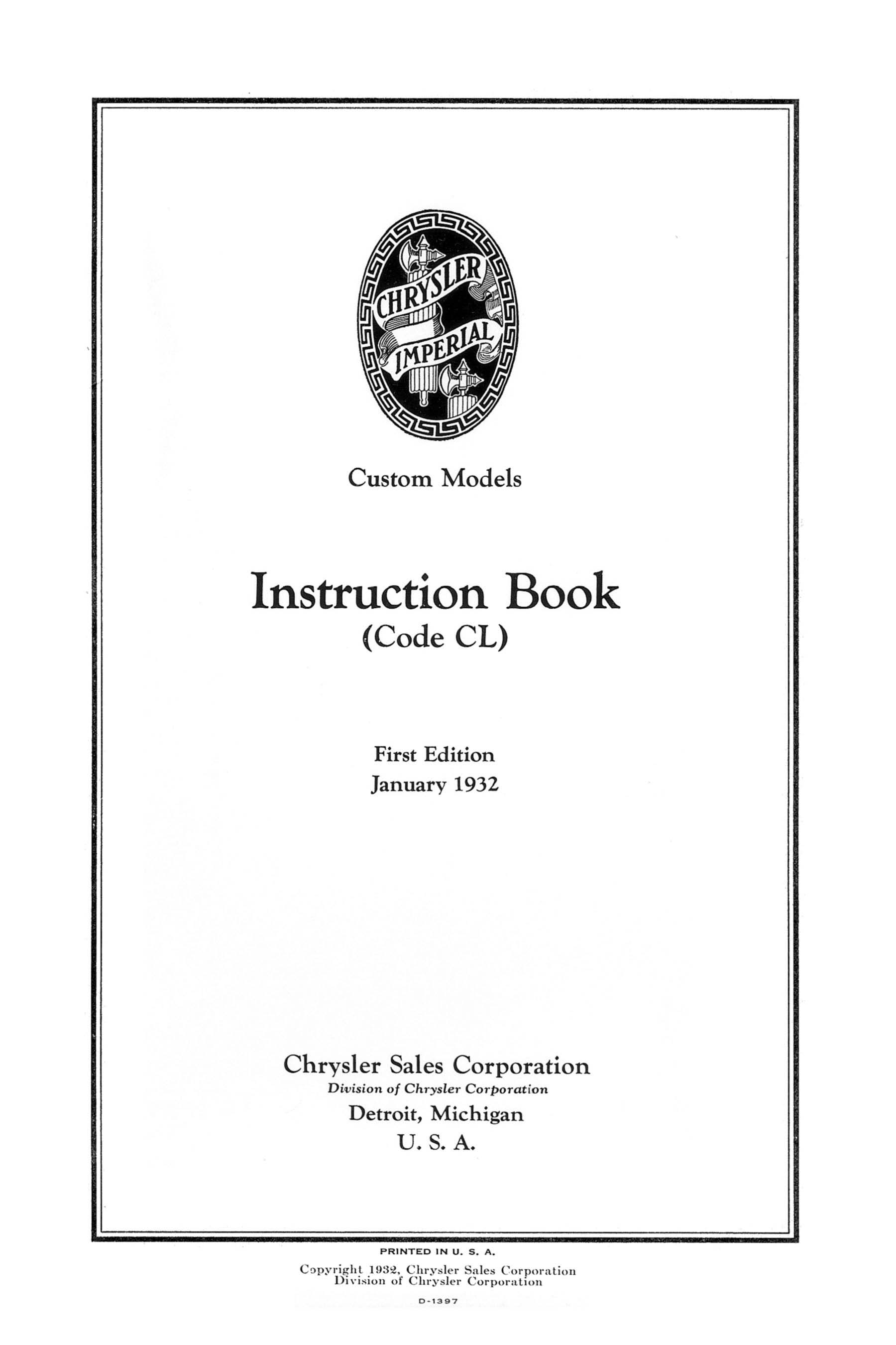 1932 Imperial Instruction Book-001