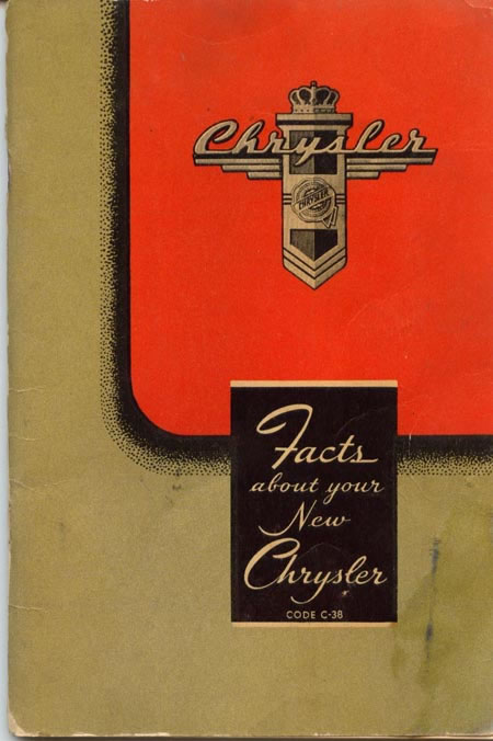 1946 Chrysler Owners Manual-00a