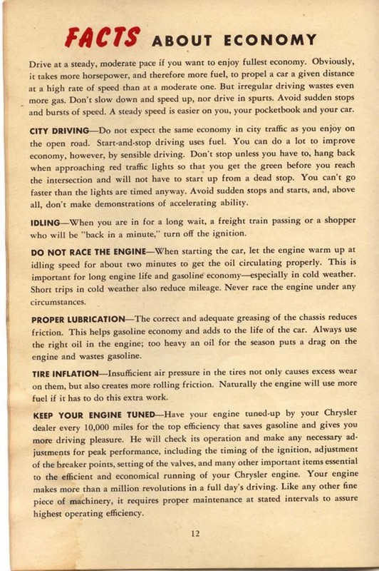 1946 Chrysler Owners Manual-12