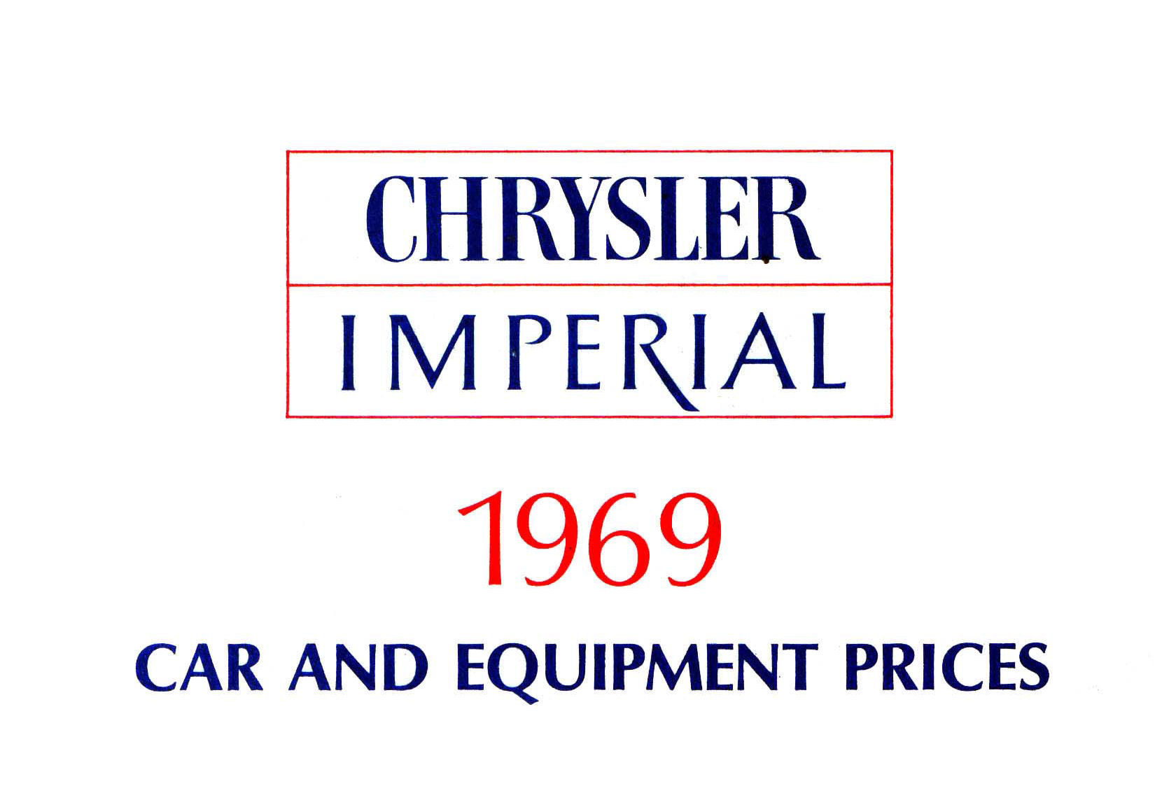 1969 Chrysler Car  amp  Equipment Prices-00