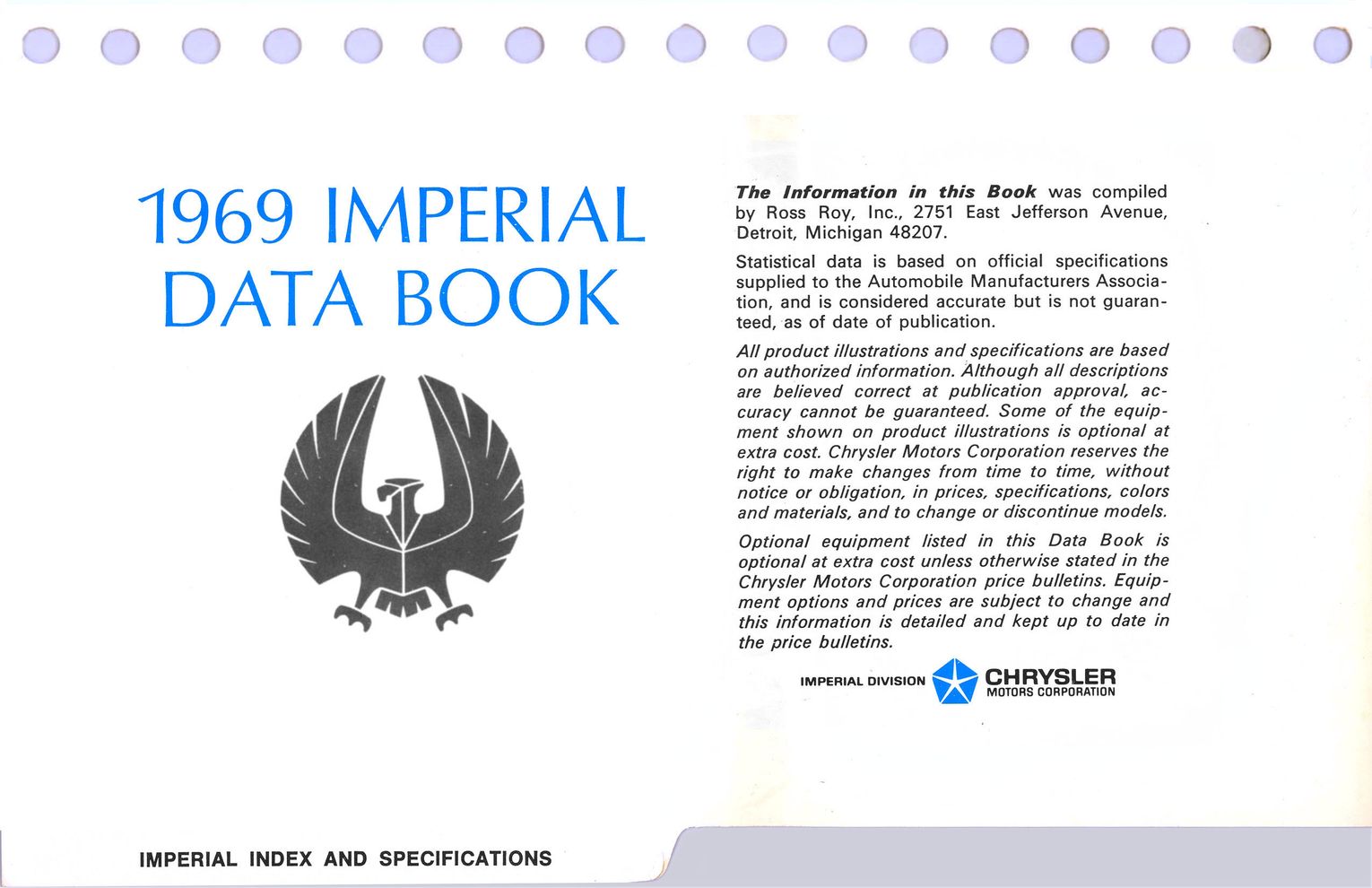 1969 Chrysler Data Book-I01
