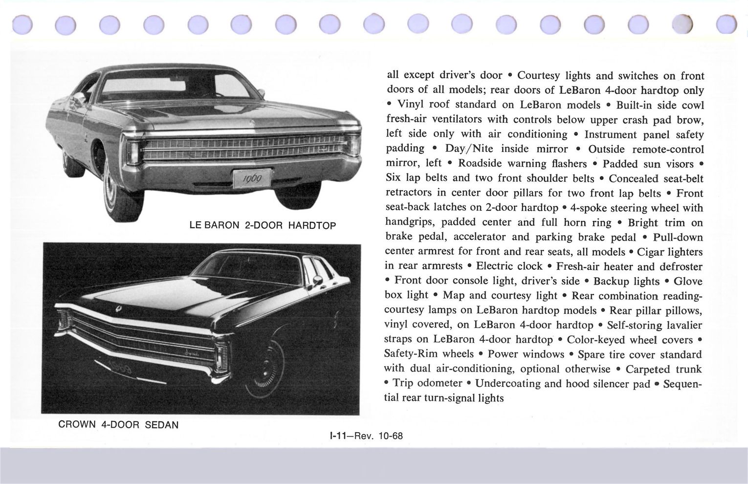 1969 Chrysler Data Book-II11