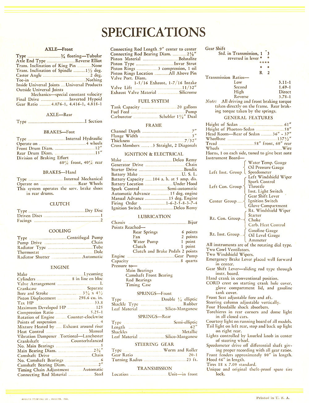 1929 Cord Catalogue-14