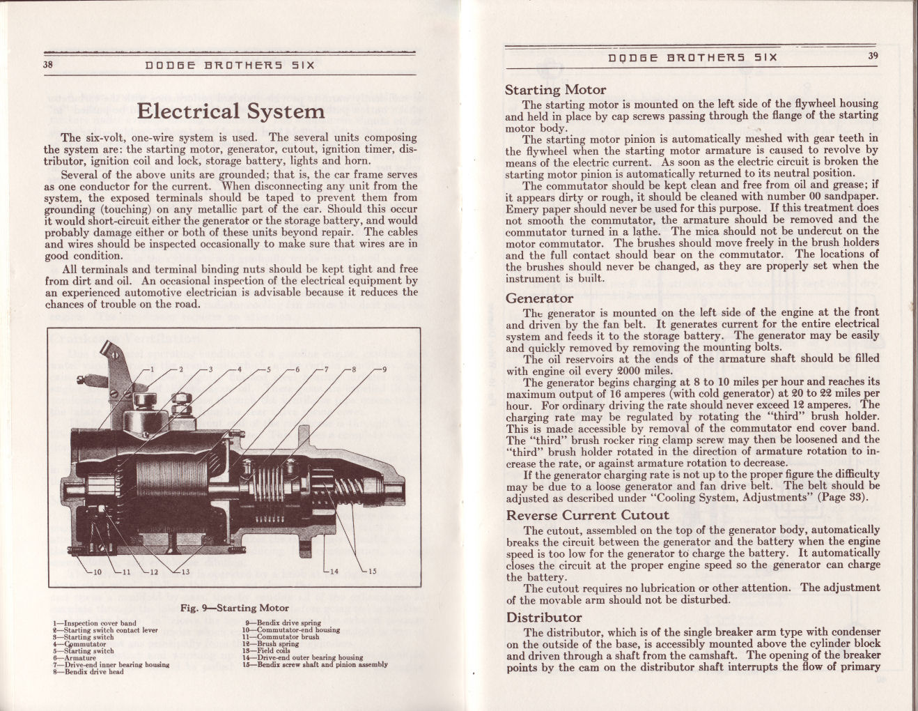 1930 Dodge Six Instruction Manual-38 amp 39