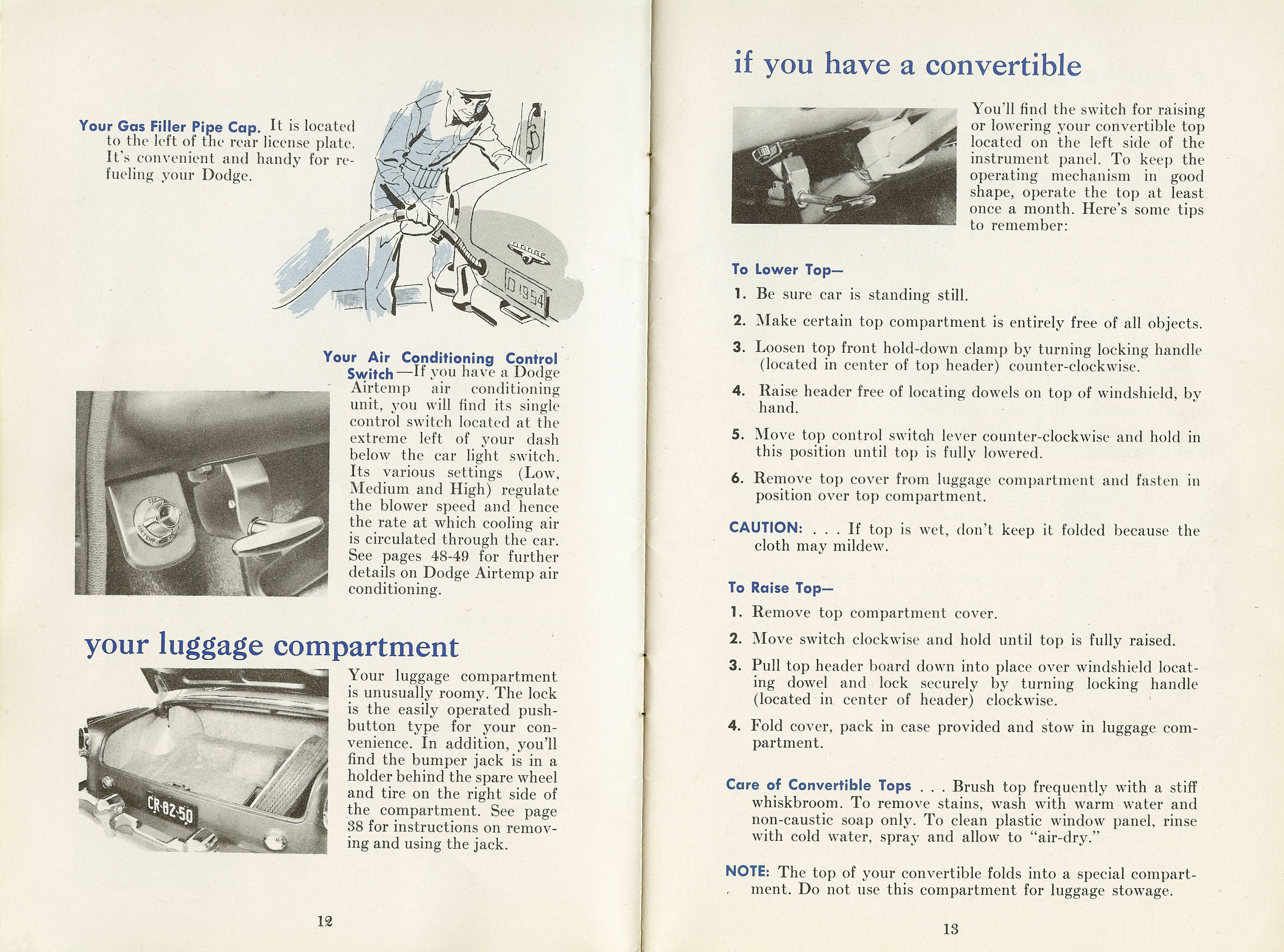 1954 Dodge Owners Manual-12-13