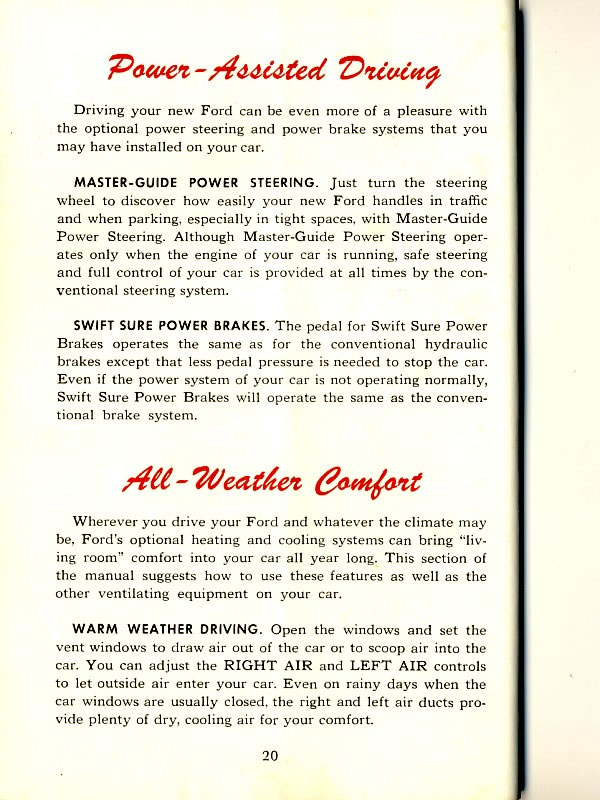 1956 Ford Owners Manual-20
