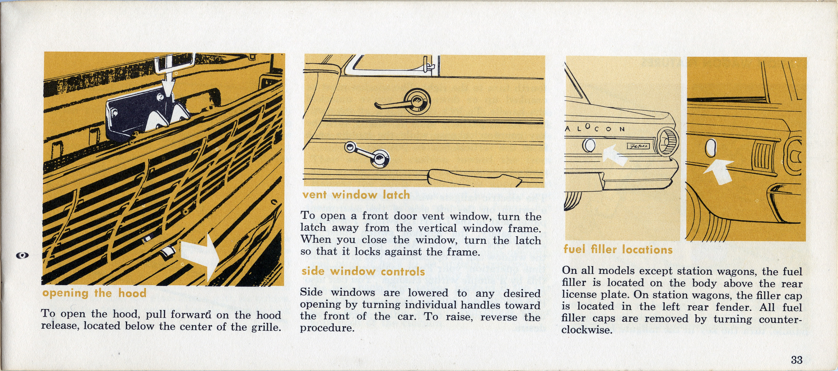 1964 Ford Falcon Owners Manual-33