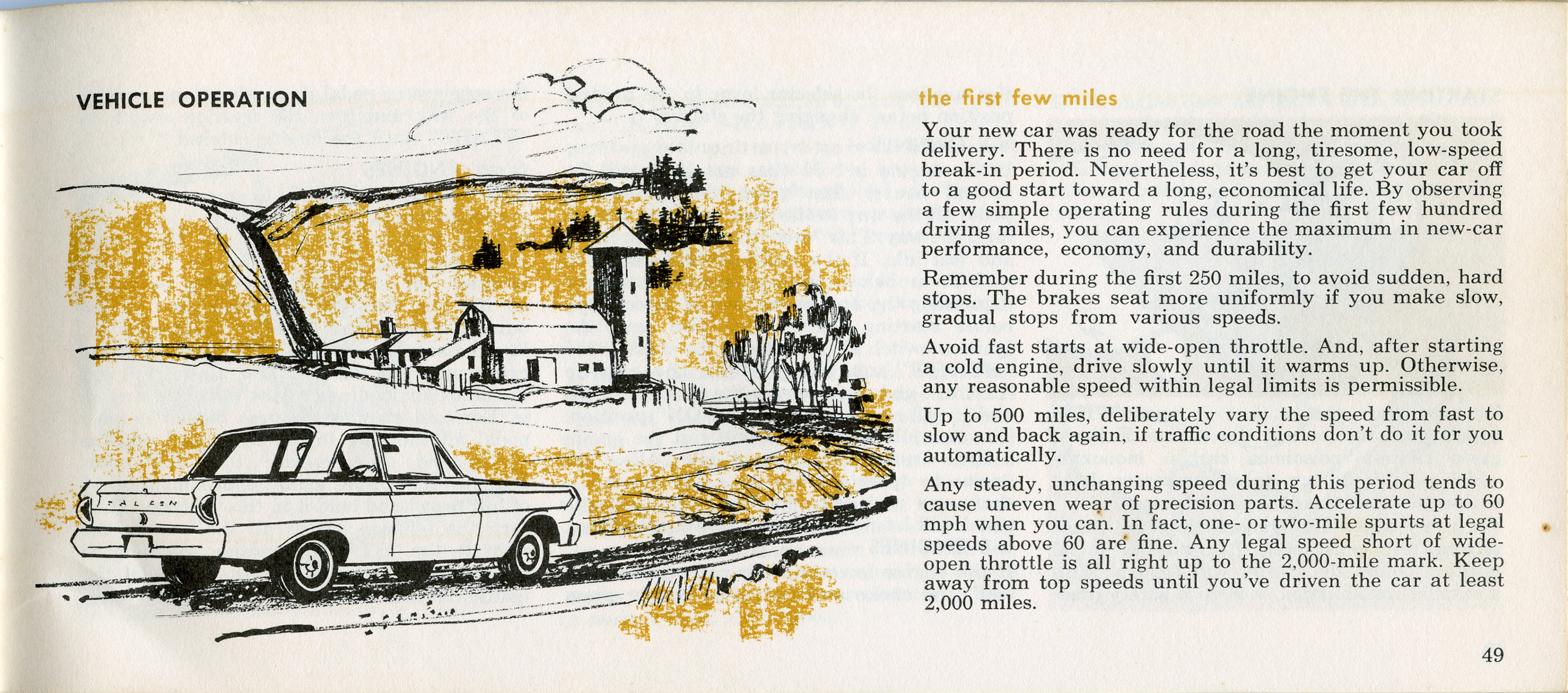 1964 Ford Falcon Owners Manual-49
