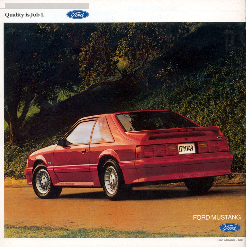 1987 Ford Mustang  Cdn -20