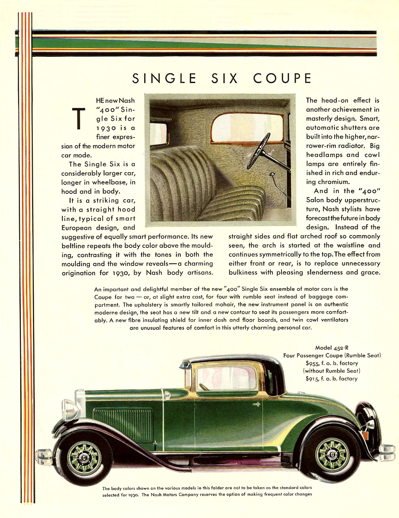 1930 Nash 400 Single Six Coupes Folder-02