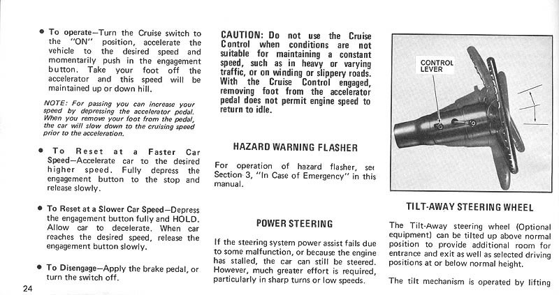 1975 Oldsmobile Cutlass Owners Manual-Page 24 jpg