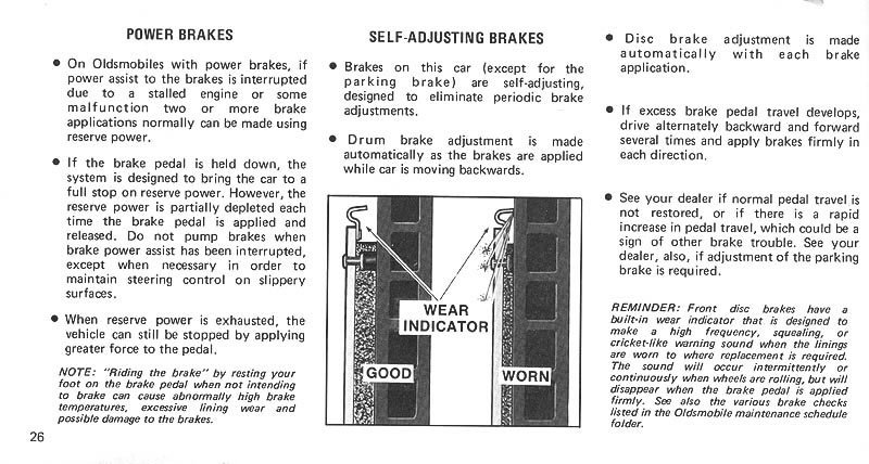 1975 Oldsmobile Cutlass Owners Manual-Page 26 jpg
