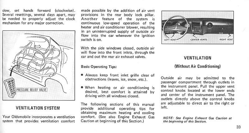 1975 Oldsmobile Cutlass Owners Manual-Page 33 jpg