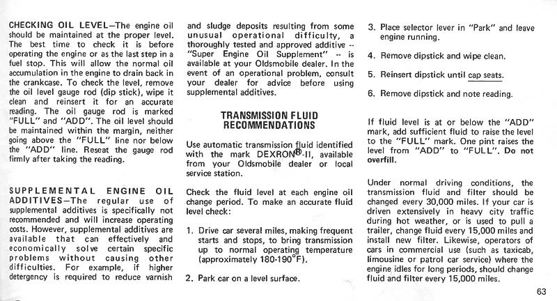 1975 Oldsmobile Cutlass Owners Manual-Page 63 jpg