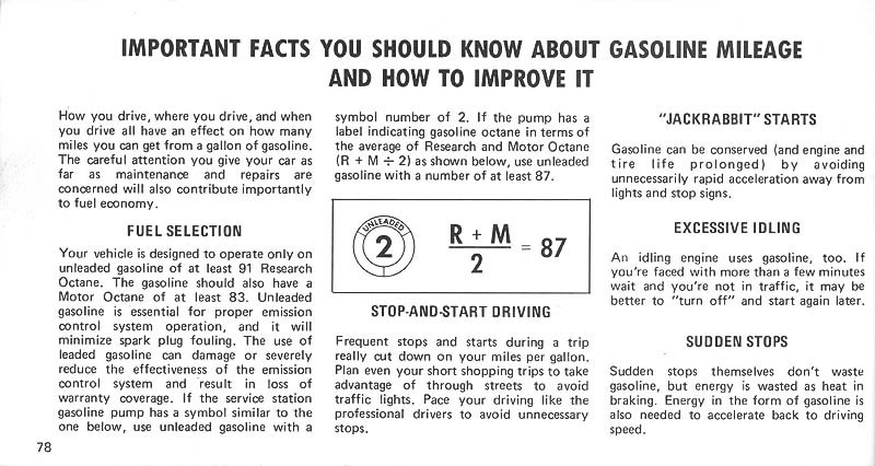 1975 Oldsmobile Cutlass Owners Manual-Page 78 jpg