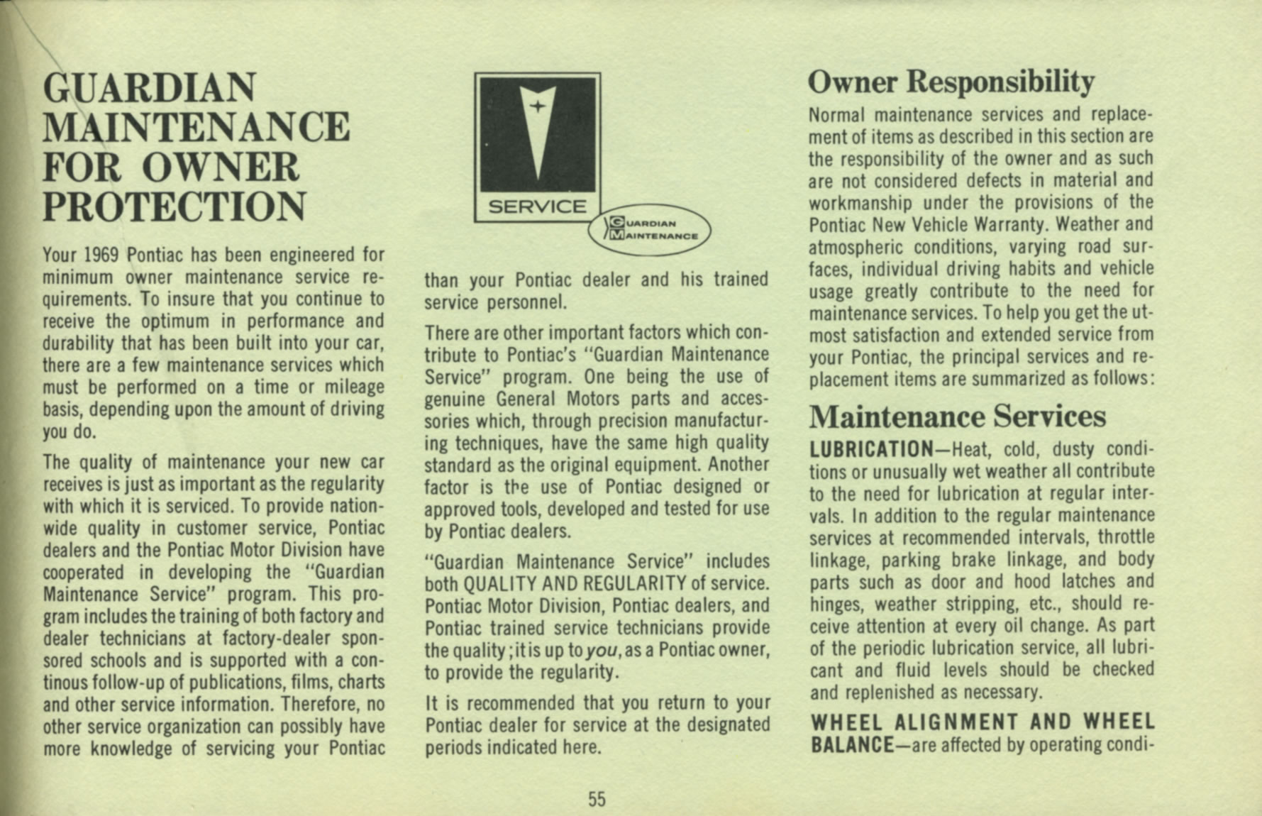 1969 Pontiac Owners Manual-55