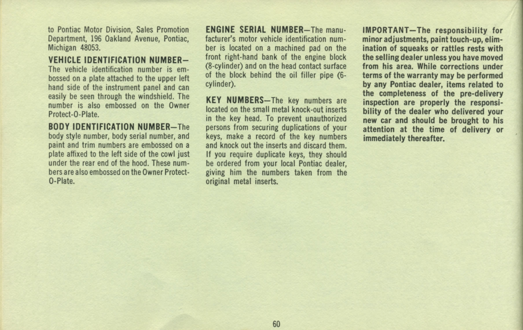 1969 Pontiac Owners Manual-60