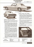 1967 Thunderbird Salesman's Data-01