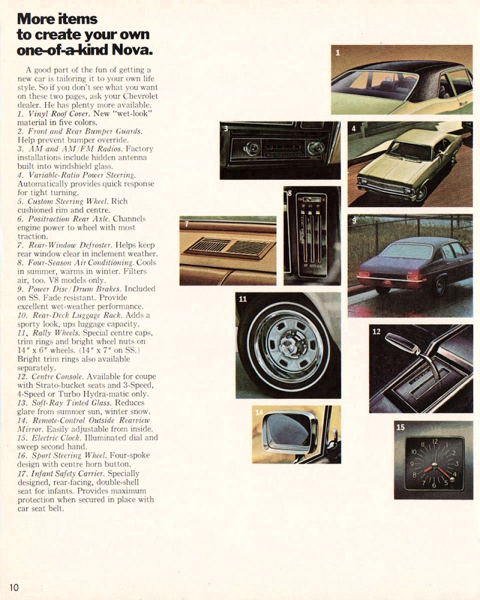 1972 Chevrolet Nova Brochure