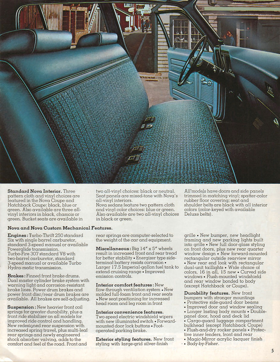 1973 Chevrolet Nova Brochure