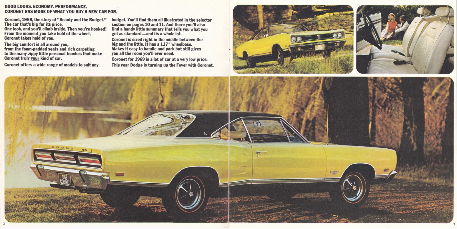 1969 Dodge Coronet Brochure