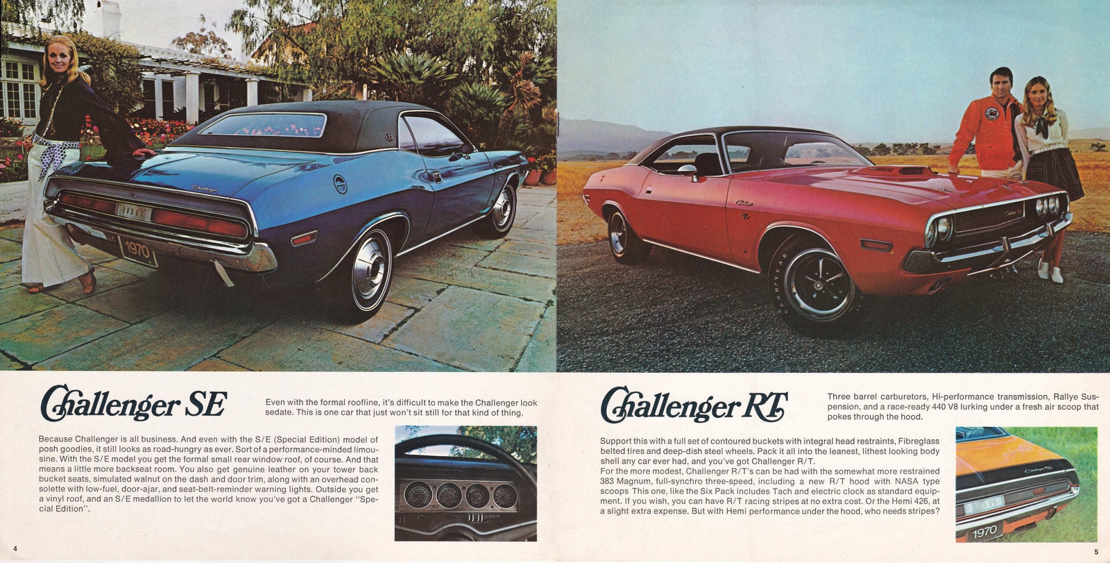 1970 Dodge Challenger Brochure