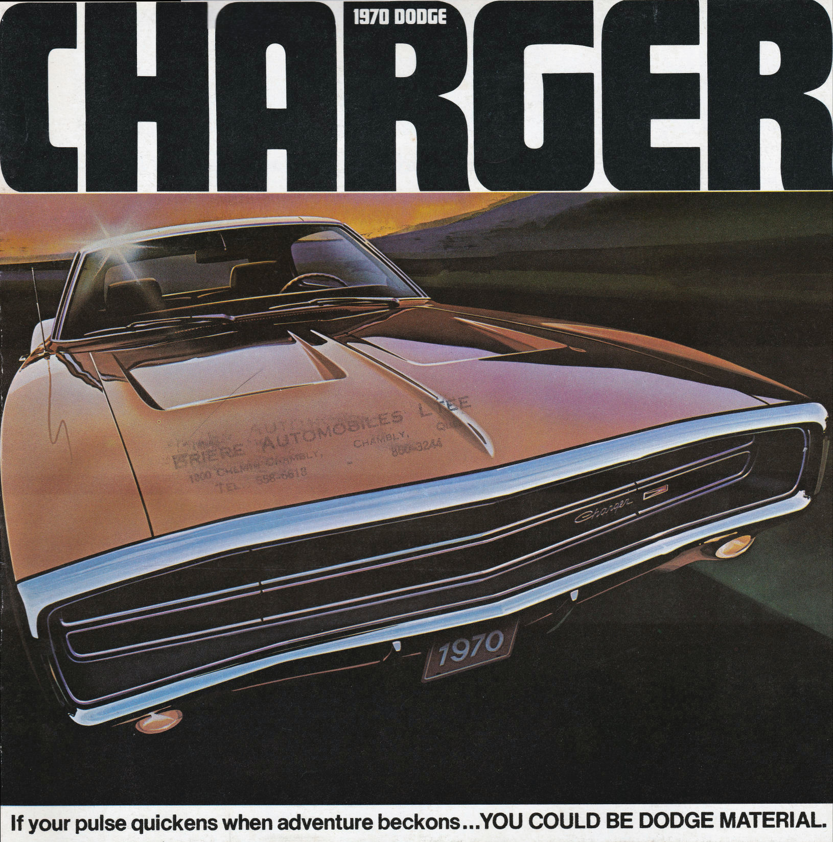 1970 Dodge Charger Brochure