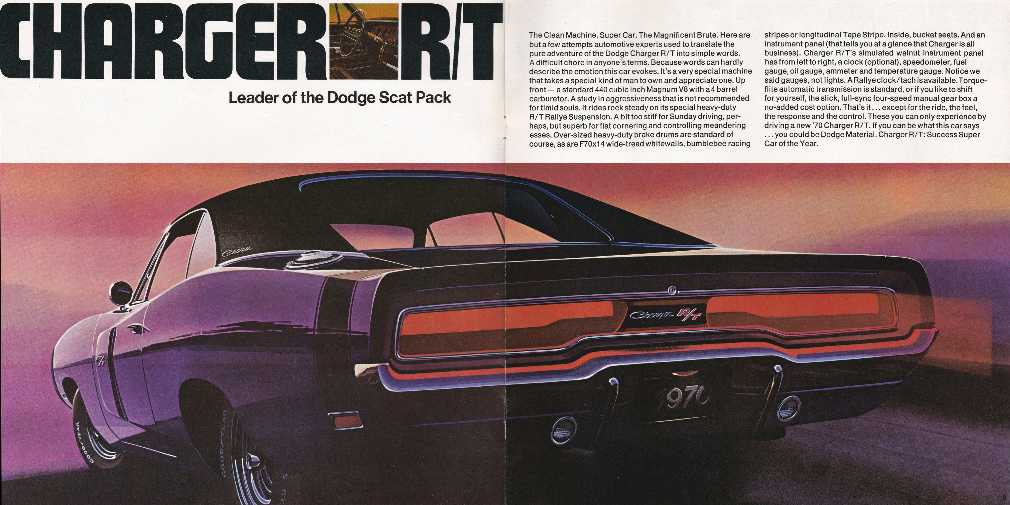 1970 Dodge Charger Brochure