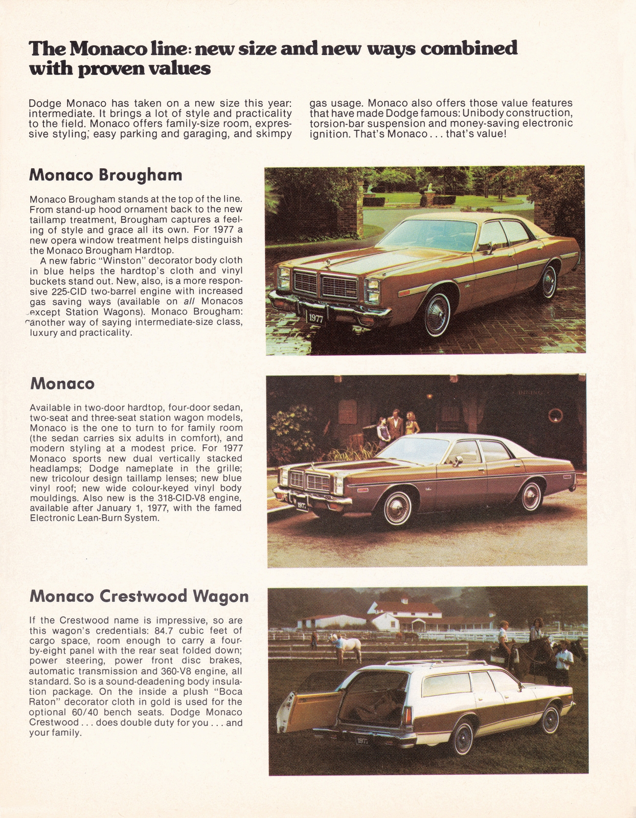 1977 Dodge Monaco Brochure