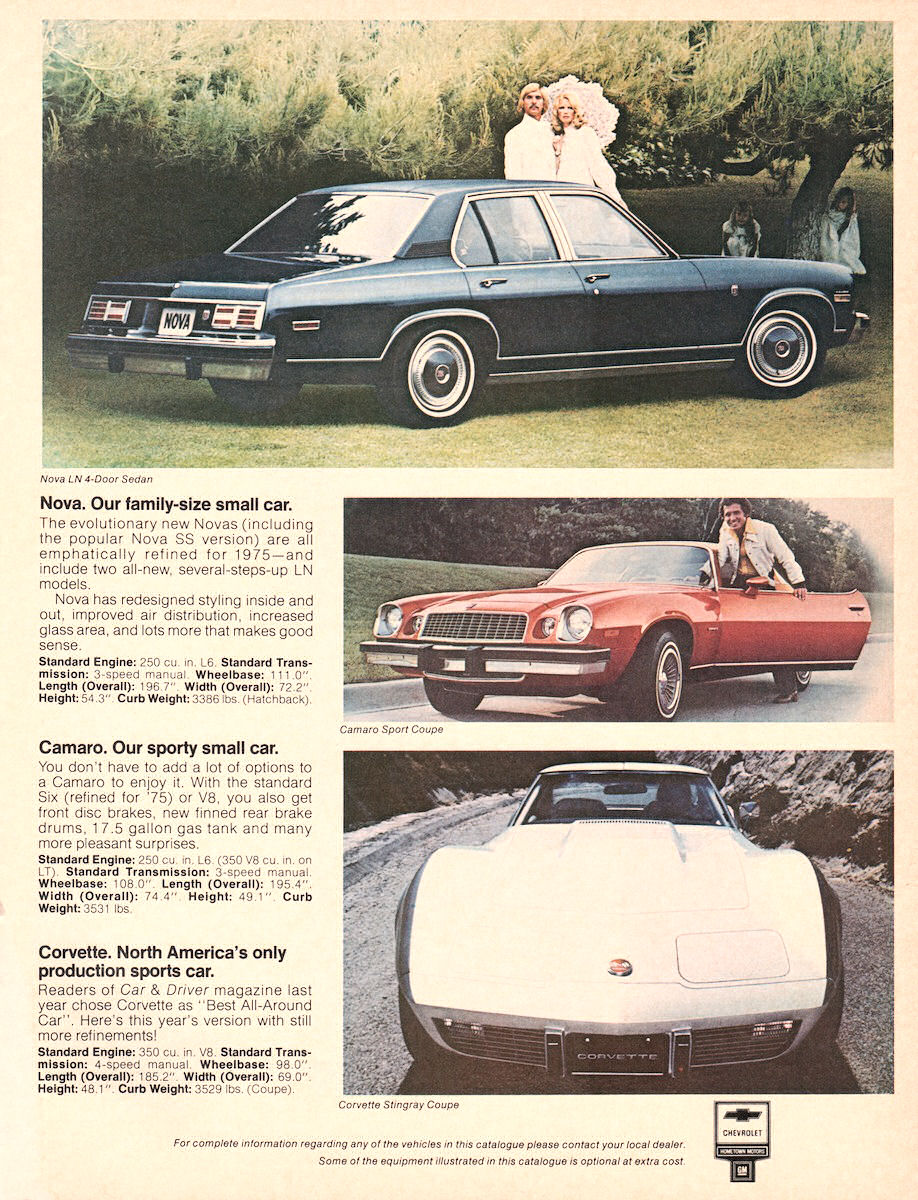 1975 GM Full Line Brochure