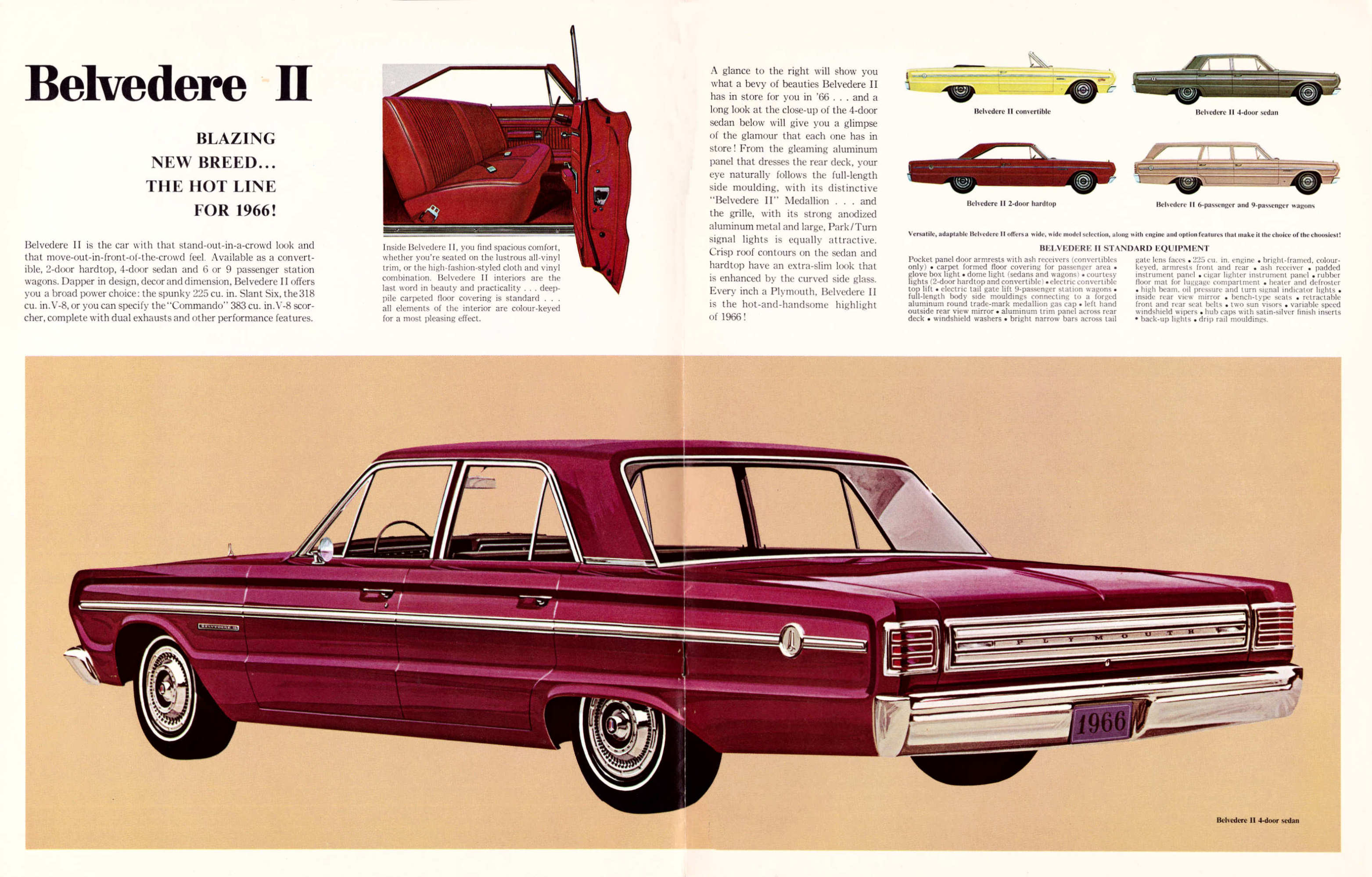1966 Plymouth Belvedere Brochure