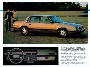 1984 Pontiac 6000 Brochure