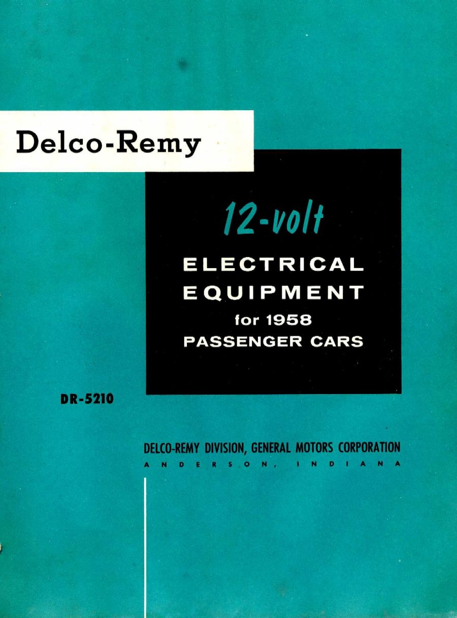 12V Electrical Equipment for 1958 Cars-00