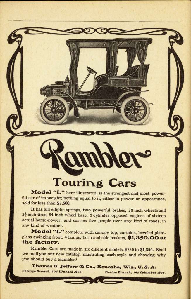 Autos of 1904-30